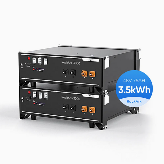Us3000 RockArk-3000 25.6V 48V 51.2V 200ah 3.5 KWh Battery with LCD