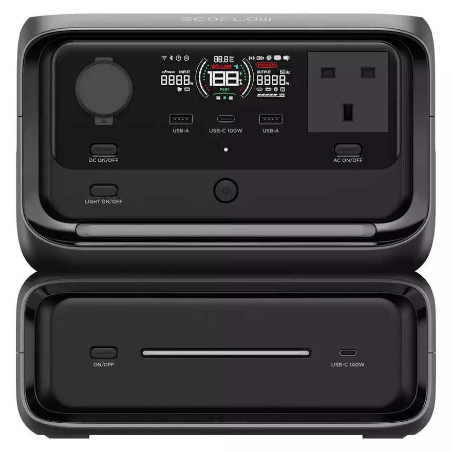 Ecoflow River 3 Max Portable Power Station - 572Wh