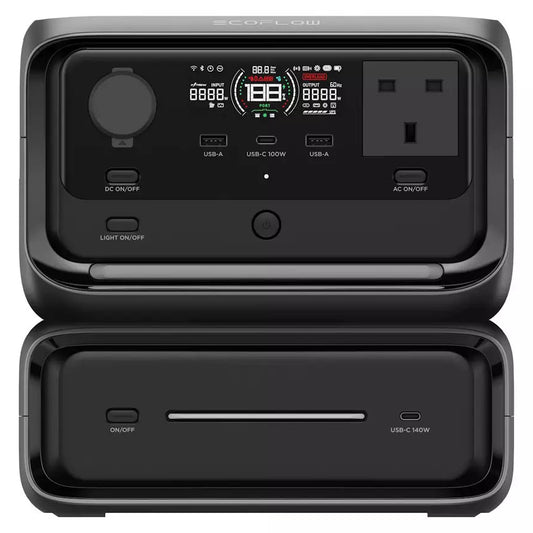 Ecoflow River 3 Max Portable Power Station - 572Wh