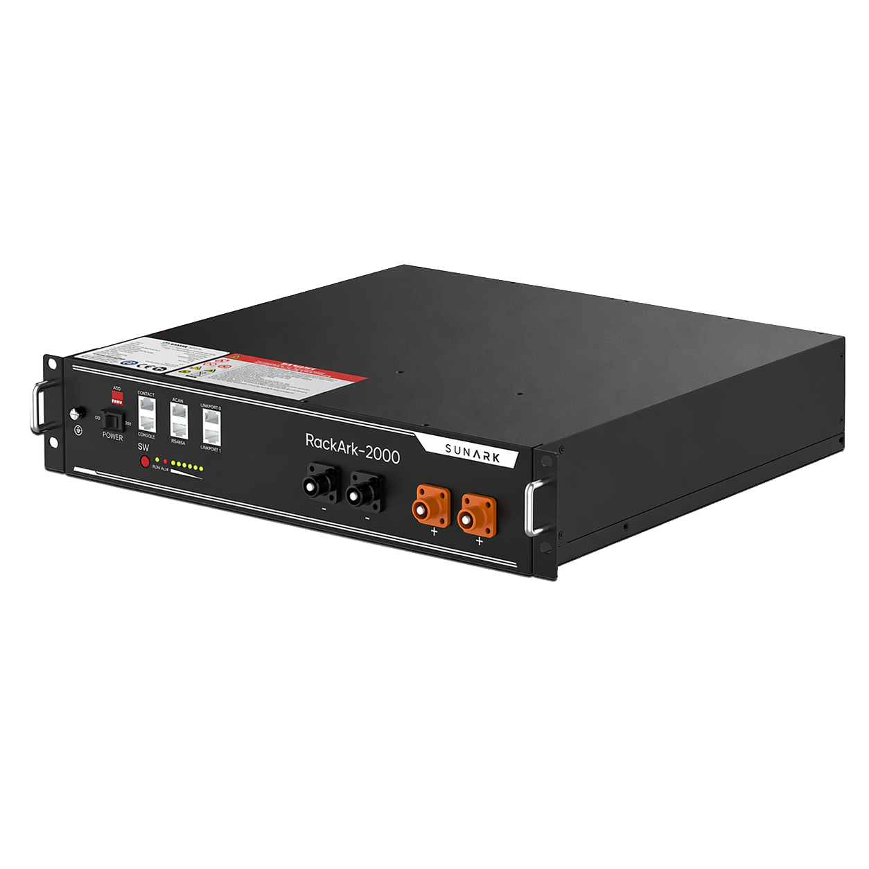 Us2000 RockArk-2000 25.6V 48V 51.2V 200ah 2.4 KWh Battery with LCD