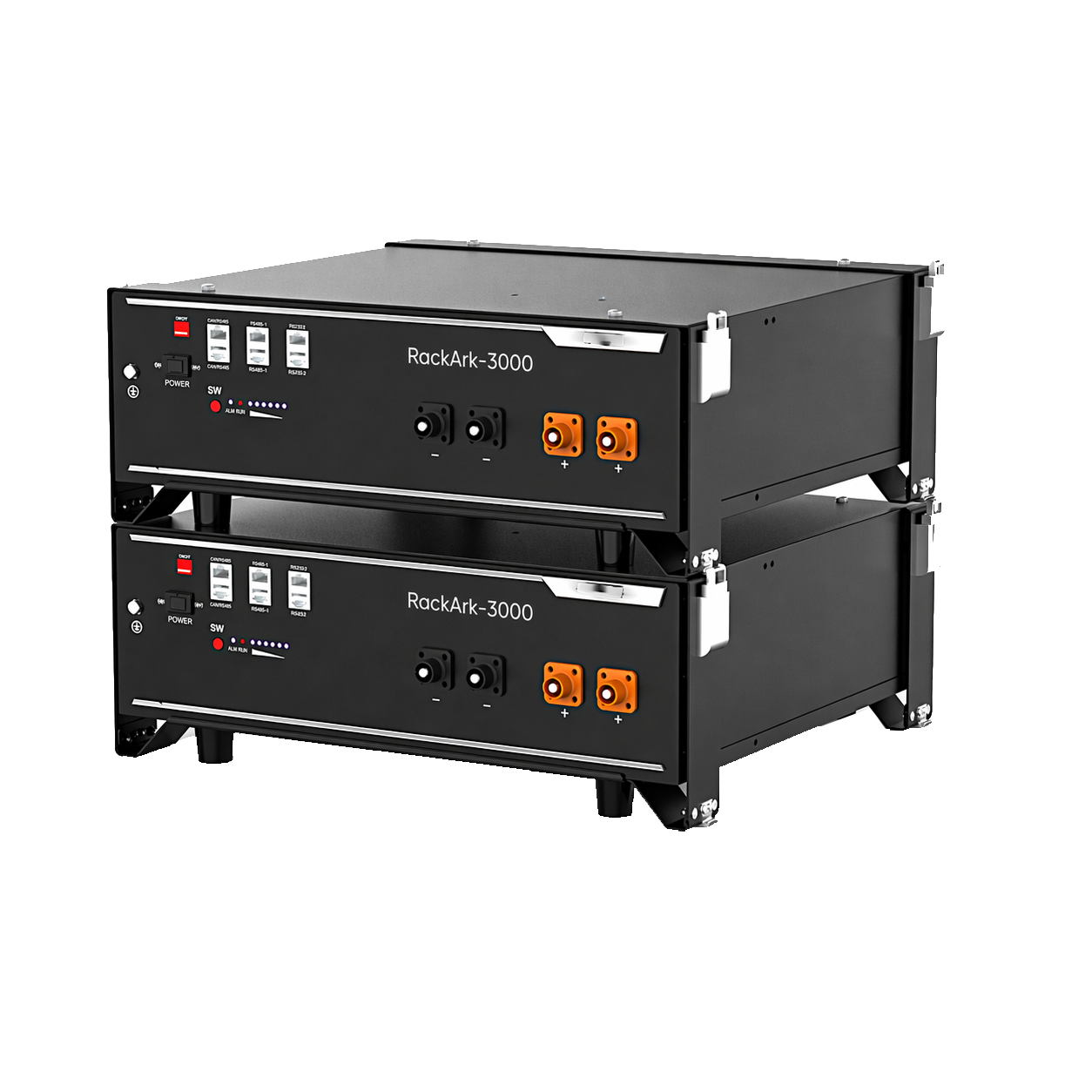 Us3000 RockArk-3000 25.6V 48V 51.2V 200ah 3.5 KWh Battery with LCD