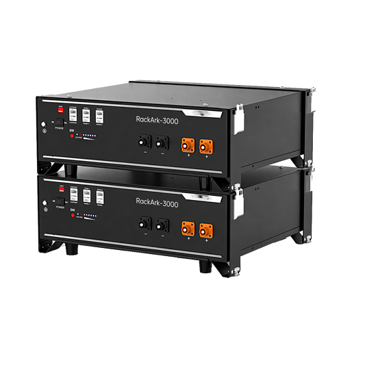 Us3000 RockArk-3000 25.6V 48V 51.2V 200ah 3.5 KWh Battery with LCD
