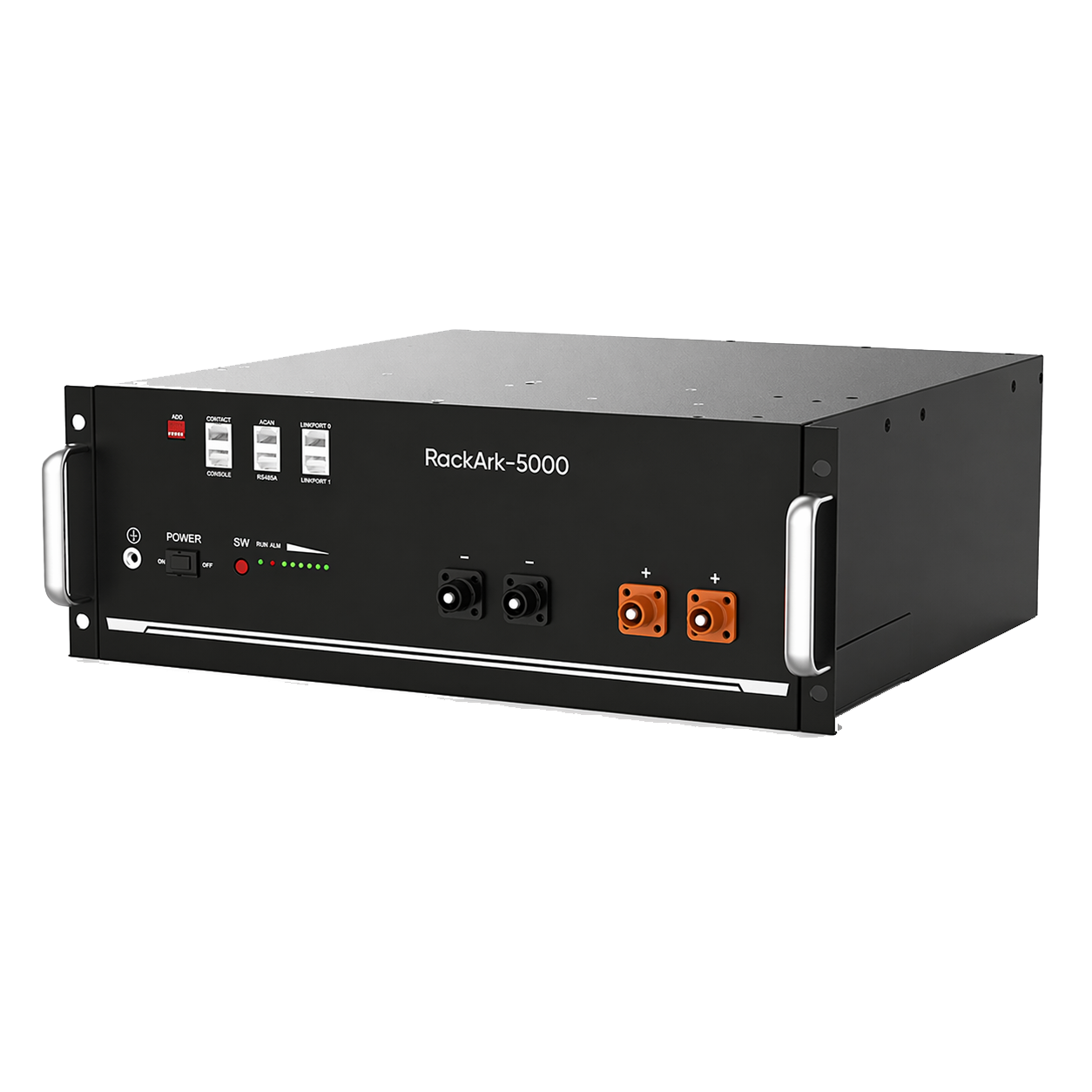 Us5000 RockArk-5000 25.6V 48V 51.2V 200ah 4.8 KWh Battery with LCD